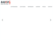 Tablet Screenshot of bauer-netz.de